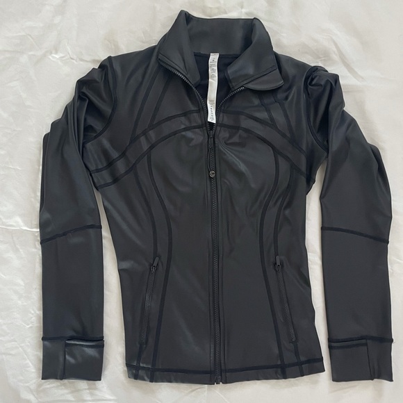 lululemon athletica Jackets & Blazers - NWOT Faux Leather Zip Up Lululemon